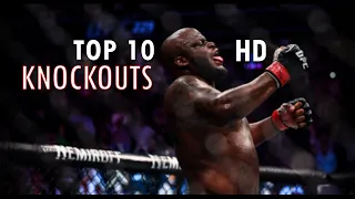 TOP 10 Knockouts | Derrick 'The Black Beast' Lewis | HIGHLIGHTS (HD)