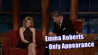 Emma Roberts - Easily Amused With Adorable Laugh - Only Appearance