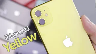 iPhone 11 Yellow 64 GB First Boot | (NO MUSIC) - Shot on S10 Plus