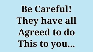 💌 🛑 God Message Today | Be careful! They have all agreed to do this... #Godsays #God #Godmessage