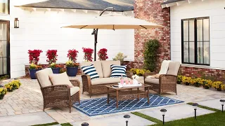 BEST! 100+ OUTDOOR PATIO FURNITURE DESIGNS  | TOP 10 PATIO FURNITURE FOR OUTDOOR LIVING SPACE IDEAS