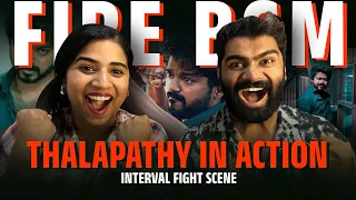 Master Mass Interval Fight Scene REACTION🔥🔥 | Thalapathy Vijay | Vijay Sethupathi @AshwinKavya