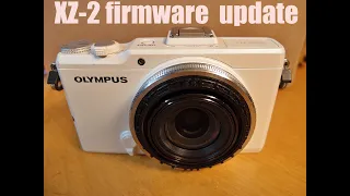 2024 firmware update Olympus XZ 2 digital camera