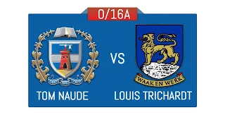 Tom Naude vs Louis Trichardt O/16A rugby match 13 April 2024 live from Polokwane, Limpopo Province.