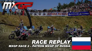 Patron MXGP of Russia 2019 - Replay MXGP Race 2 - Motocross