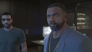 GTA Online - Lamar talks about Dr. Dre's Detox Album Cutscene [4K]