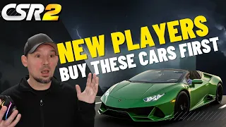 New CSR2 Players Buy These Cars First !!!!!!!!