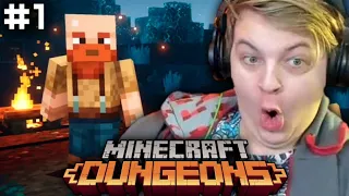 НАЧАЛО | ПЯТЁРКА ИГРАЕТ В MINECRAFT DUNGEONS #1