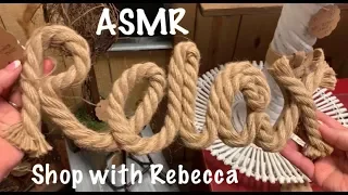 ASMR Shopping/Consignment shop/ sound variety (No talking)