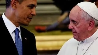 Obama "incredibly moved" by meeting with Pope Francis