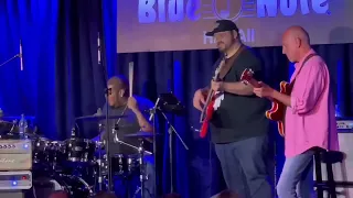 Gene Coye drum solo with Larry Carlton and Travis Carlton at Blue Note Hawaii.