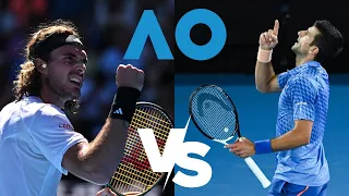 Novak Djokovic vs. Stefanos Tsitsipas Australian Open Final PREVIEW