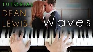 Waves - Acoustic Version (piano tutorial) Dean Lewis