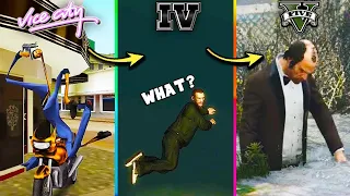 FUN GLITCHES in GTA Games! (GTA 3 → GTA 5 | Evolution)