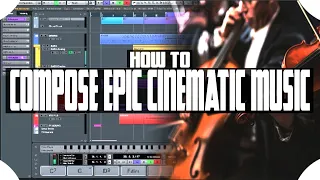 How to compose CINEMATIC MUSIC - Live Composing Basics Tutorial (no commentary)