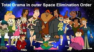 Total Drama in Outer Space Elimination Order  | James TD