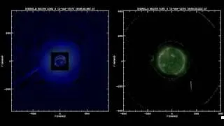 STEREO, SOHO Caught Sun-Diving Comet in 3D (2010.03.12)