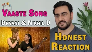 Vaaste Song Reaction | Dhvani Bhanushali, Nikhil D | FABMatics