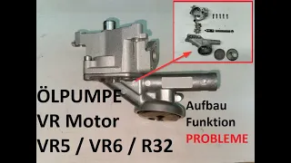 VW Mech - Technik Video: Ölpumpen bei  VR Motoren. VR5 / VR6 / V6 / R32 /...