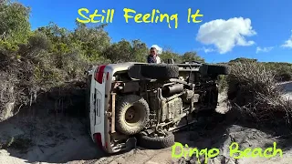 Landcruiser took a Nap at Dingo Beach track | West Cape Howe | Beach driving | Fishing |4wd recovery