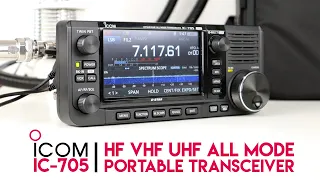 An In Depth Look At ICOM IC-705 HF VHF UHF QRP Transceiver