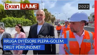 Tv Klan - Rruga dytësore Plepa - Golem, drejt përfundimit