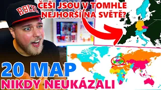 20 MAP KTERÝ TI VE ŠKOLE NIKDY NEUKÁZALI 16