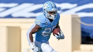 UNC RB Javonte Williams Official Junior Year Highlights