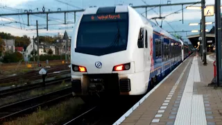 Treinen op station Maastricht