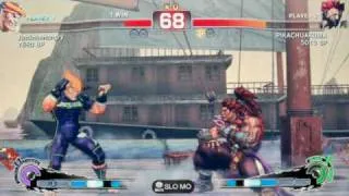 SSFIV ENDLESS BATTLE MATCH JR RODRIGUEZ ( AKUMA ) VS Justinbehungry ( ADON ) ON XBOX 360 GAME 6