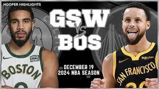 Golden State Warriors vs Boston Celtics Full Game Highlights | Dec 19 | 2024 NBA Season