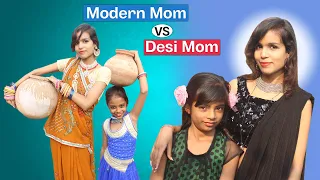 Modern Mom VS Desi Mom (Part 6) l Maa Vs Beti Comedy l Sonam Prajapati