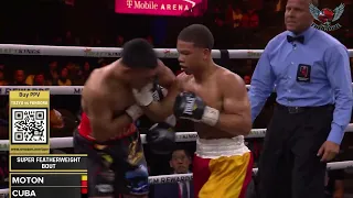 Full fight - Curmel Moton vs Anthony Cuba - Mayweather Promotion is in good hands.