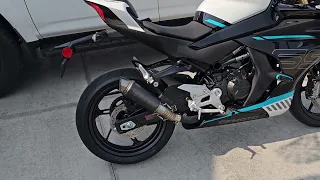 2023 CF MOTO 450SS slip on exhaust