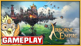 AIRBORNE EMPIRE New  Demo Gameplay 🎮 A City in the Sky! | City Builder  | PC Early Access