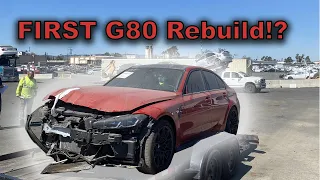 Taking delivery of the FIRST 2021 G80 M3 to be rebuilt!!