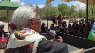 Ama ChoCho Inspirational Speech at Last Day of Hunger Strike