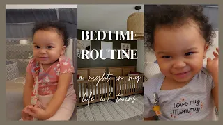 An Entire Night With TWINS || Solo Mommy Bedtime Routine (1 Year Old Twins)