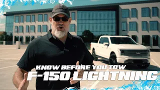 Know Before You Tow - F-150 Lightning