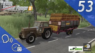 FARMING MANAGER #53 |  SBĚR SLÁMY A UKÁZKA FUNGUJÍCÍHO KRMENÍ KRAV  | FS19 CZ | CZ Let's Play |AD|CP