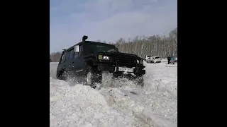Pajero vs Снег