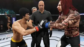 Bruce Lee vs. Castle Freak - EA Sports UFC 2 - Dragon Fights 🐉