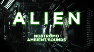 Alien, Nostromo | Ambient noise for sleep, insomnia and relaxation | 1 Hour Video