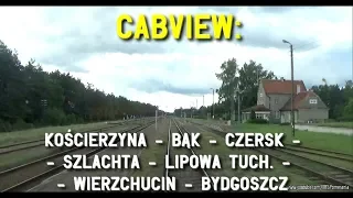 CABVIEW: KOŚCIERZYNA - BĄK - CZERSK - SZLACHTA - BYDGOSZCZ (D29-201, D29-215, D29-743, D29-131)