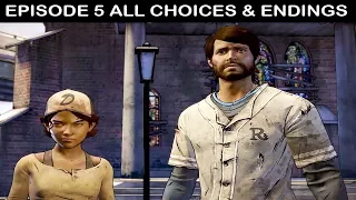 THE WALKING DEAD Season 3 EPISODE 5 - All Choices & ENDINGS