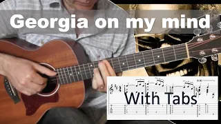 Georgia on my mind - Ray Charles - Guitar Cover