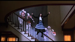 Lydia Deetz dances to Jump in the Line