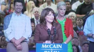 EXCLUSIVE: McCain-Palin Rally (2008-09-12)