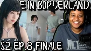 ALICE IN BORDERLAND 2x8 SEASON 2 EPISODE 8 FINALE REACTION!