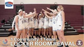 1 Community 1 Team: Lady Rams Locker Room Reveal